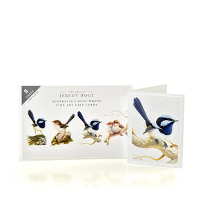 Jeremy Boot - Gift Card Pack - Australian Blue Wrens