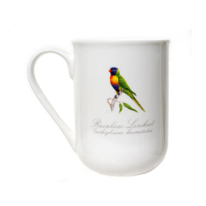 Fine Bone China Mug - Rainbow Lorikeet