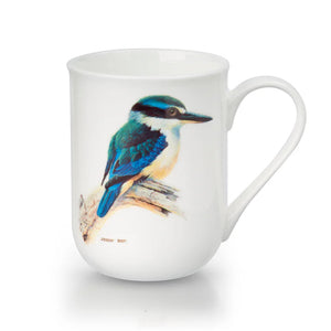 Fine Bone China Mug - Sacred Kingfisher