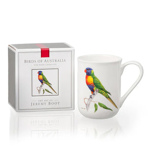 Fine Bone China Mug - Rainbow Lorikeet