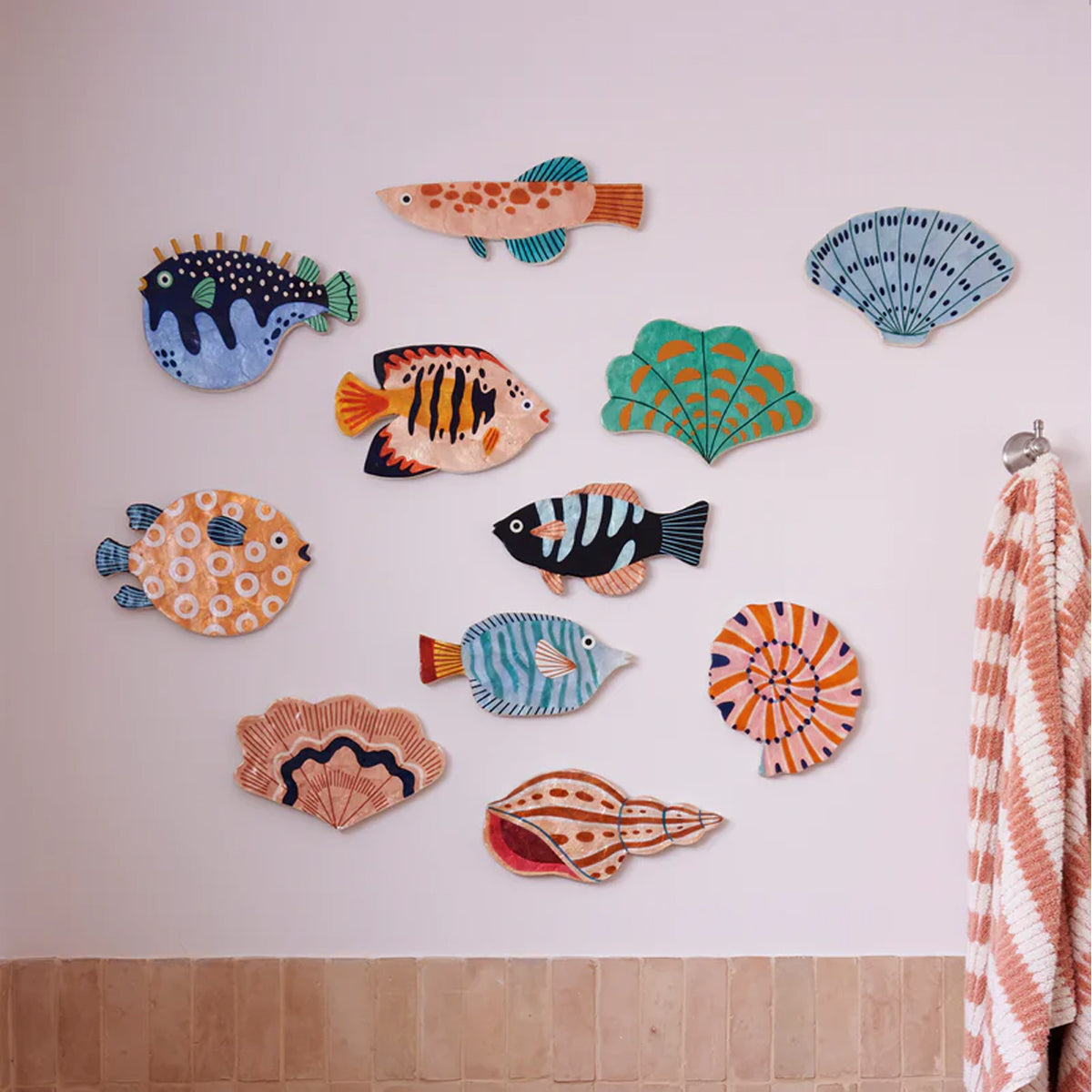 Jones & Co - Captain Fish - Wall Art