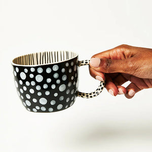 Chino mug - Black Spots