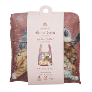 Ashdene - Kim's Cats Friends Family Tote Bag