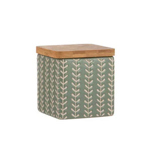Ladelle - Orion Green Canister - Wheat