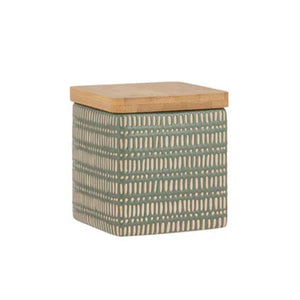 Ladelle - Orion Green Canister - Lines