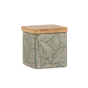 Ladelle - Orion Green Canister - Leaves