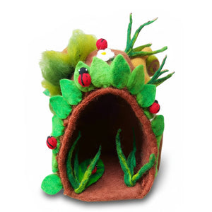 Himalayan Felt - Ladybug Mini Cave