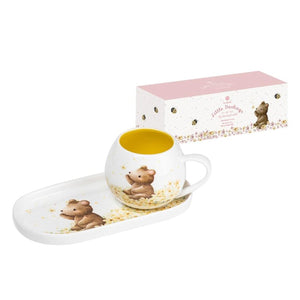Ashdene - Little Darlings Baby Bear Mini Mug & Plate Set