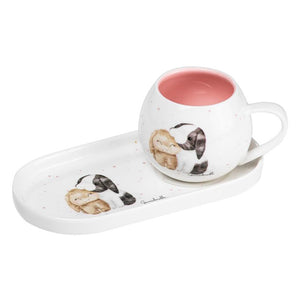 Ashdene - Little Darlings Bunnies Mini Mug & Plate Set