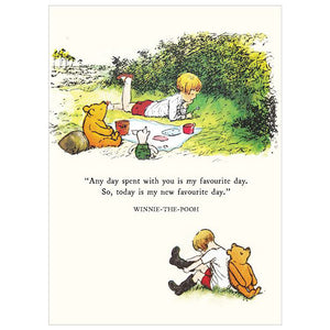 Art Print - Winnie the Pooh - Favourite Day