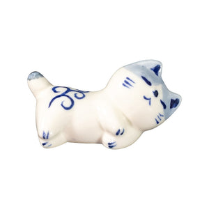 Omotenashi - Hand Painted CATS Chopstick Rests Set