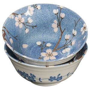 Omotenashi - Fuji Sakura Gift Set for Two - 2 Bowls & 2 Chopsticks