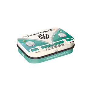 Nostalgic Art - Mint Tin - VW Bulli - Adventure Awaits