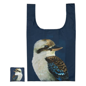 Ashdene - Modern Birds - Kookaburra Tote Bag