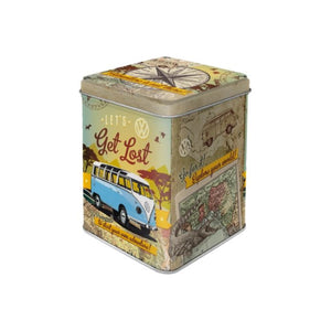 Nostalgic Art - Tea Storage Tin - VW - Let's Get Lost