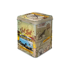 Nostalgic Art - Tea Storage Tin - VW - Let's Get Lost