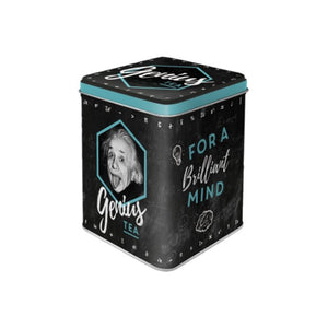 Nostalgic Art - Tea Storage Tin - Einstein Genius Tea