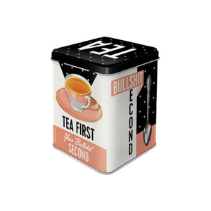 Nostalgic Art - Tea Storage Tin - Tea First