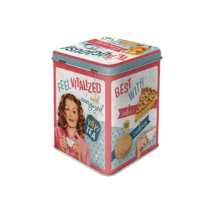 Nostalgic Art - Tea Storage Tin - Tealicious & Tearrific