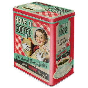 Nostalgic Art - Storage Tin Large - Have a Coffee