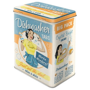 Nostalgic Art - Storage Tin Large - Dishwasher Tabs