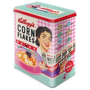 Nostalgic Art - Storage Tin Large - Kellogg's Corn Flakes