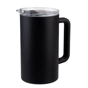 Oasis - Ceramic Lined Water Pitcher 1.5L - Black