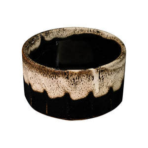 Omotenashi - Kaku Matcha Bowl – White/Black