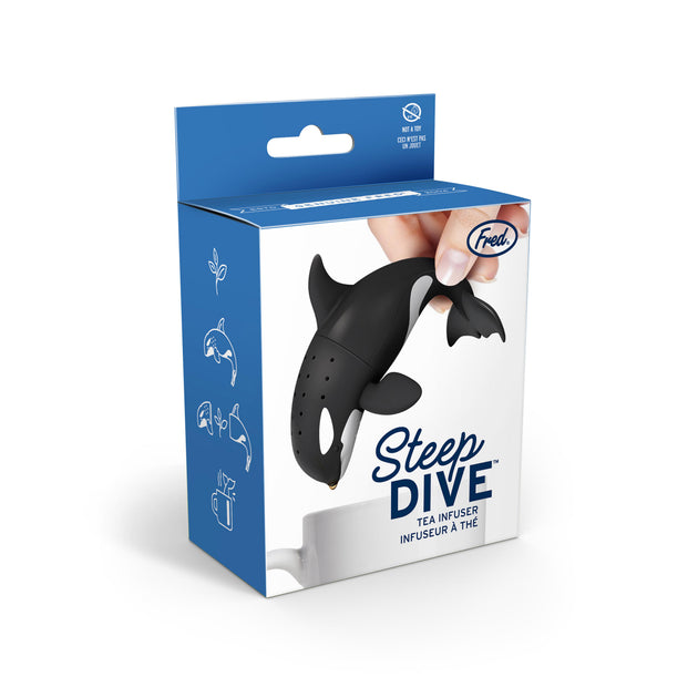 Fred Tea Infuser - Steep Dive - Orca - Red Sparrow Tea Company