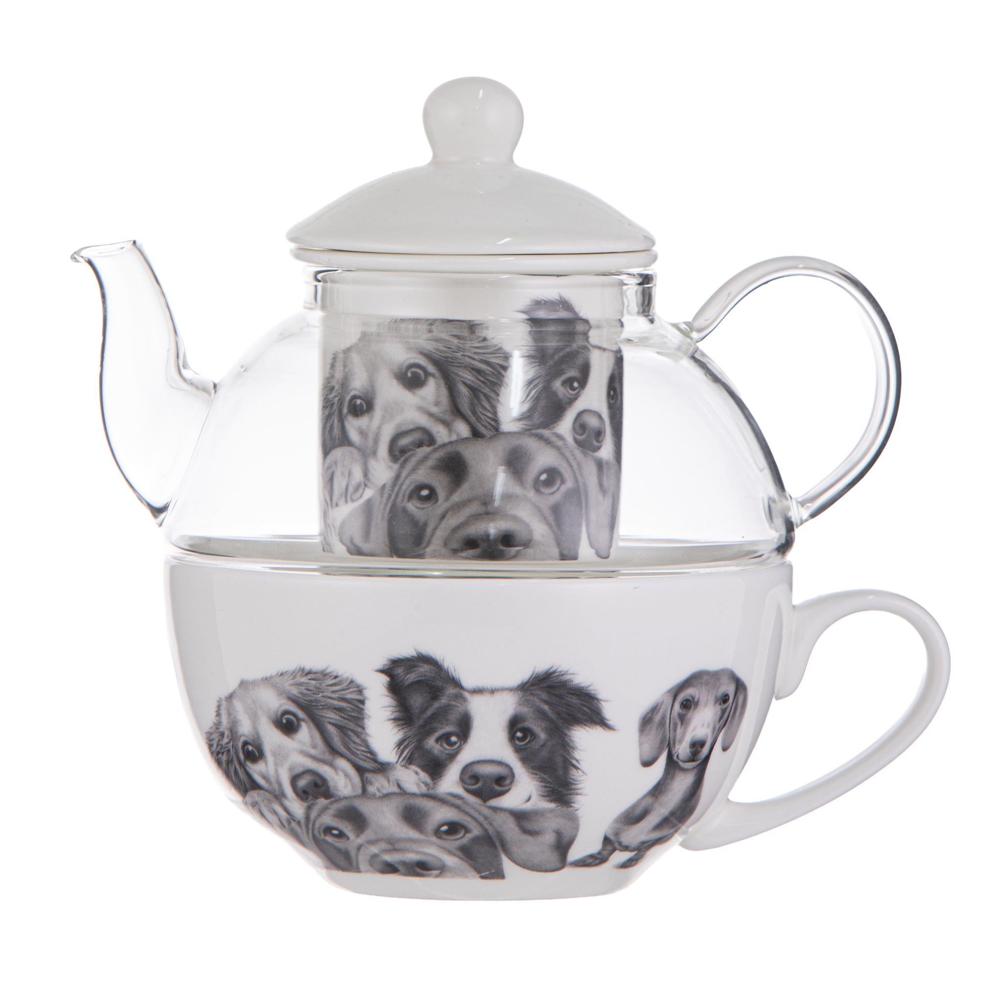 Ashdene - Peeking Pups - Tea For One