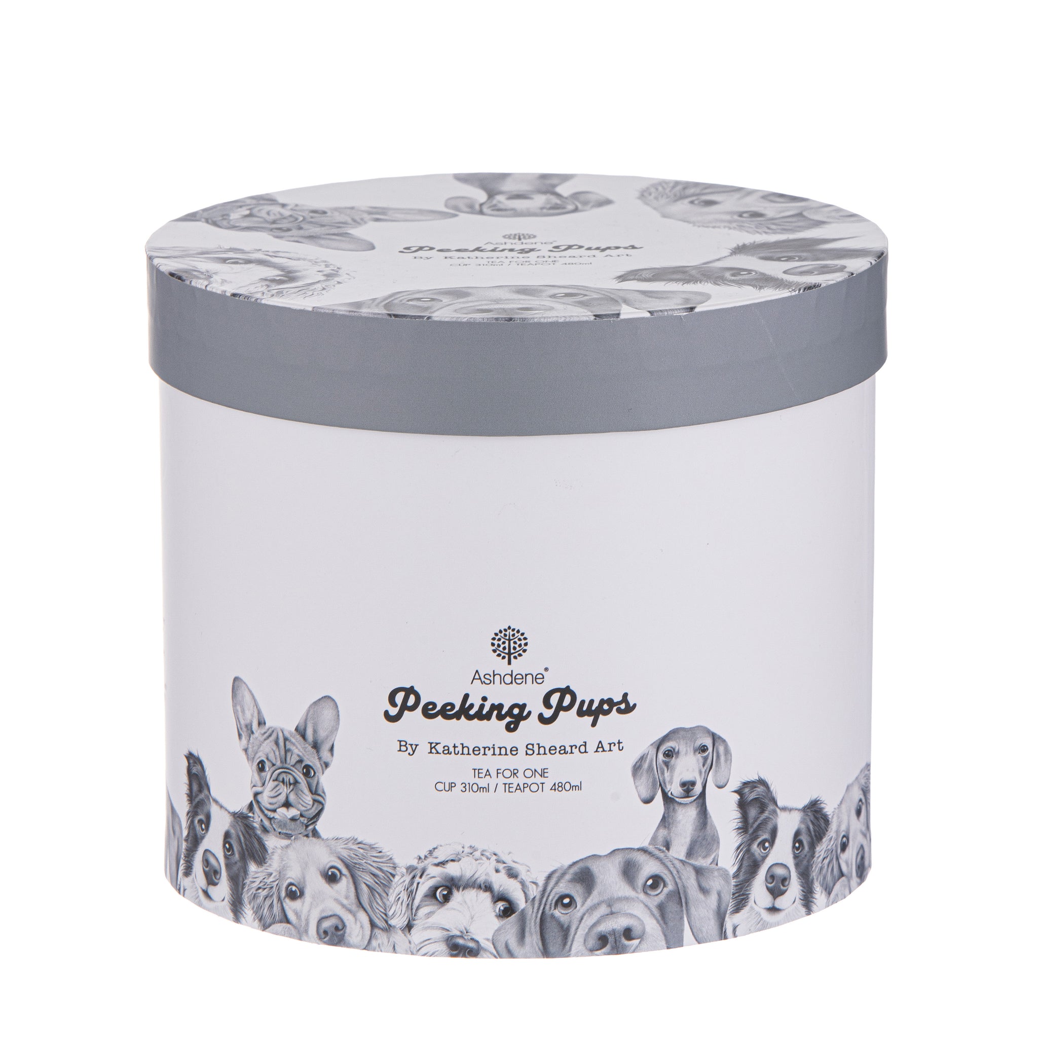 Ashdene - Peeking Pups - Tea For One