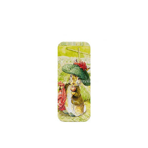 Petter Rabbit -  Mini Slider Tin - Benjamin Bunny in Hat
