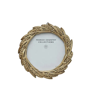 Photo Frame - Round - Wheat 3.5"