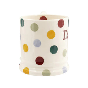 Emma Bridgewater - Polka Dot Daddy 1/2 Pint Mug