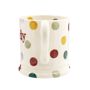 Emma Bridgewater - Polka Dot Daddy 1/2 Pint Mug