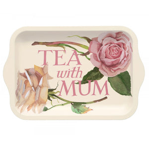 Emma Bridgewater Rose & Pink Toast - Small Canapé Tin Tray