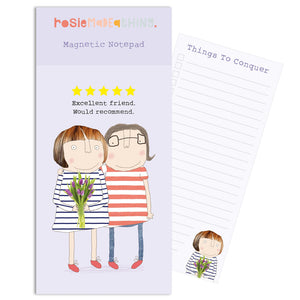 Rosie Made a Thing - Magnetic Notepad - Five Star Friend