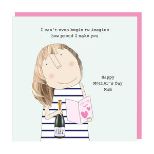 Rosie Made a Thing - Mother's Day Card - Proud