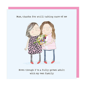 Rosie Made a Thing - Mother's Day Card - Fully Grown