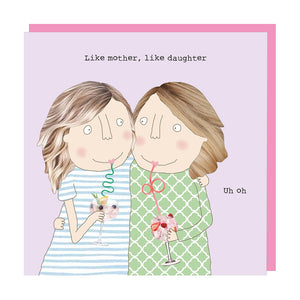 Rosie Made a Thing - Mother's Day Card - Like Mother