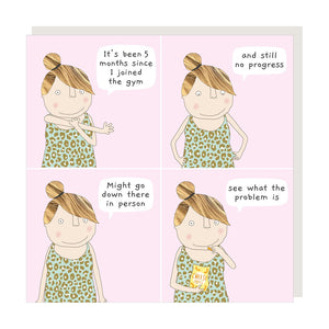 Rosie Made a Thing - Greeting Card - No Progress