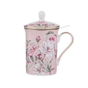 Ashdene - Raspberry Rose 3pce Infuser Mug