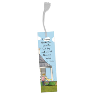 Red Tractor Designs - Bookmark - The Best Dog