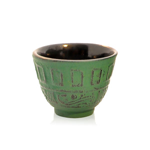 Cast Iron Cup - Reflection Green