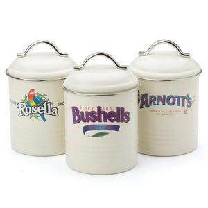 Australian Heritage Icons - 3pce Canister Set - Beige