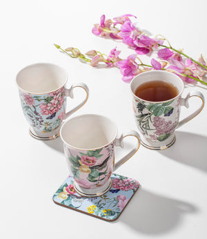 Ashdene - Romantic Garden - Pink Footed Mug