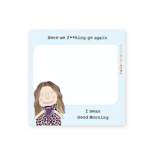 Rosie Made a Thing - Sticky Jots Pad - Here We Go (Girl)