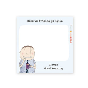 Rosie Made a Thing - Sticky Jots Pad - Here We Go (Boy)