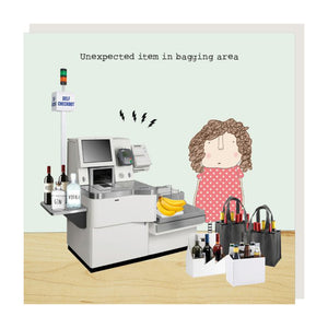 Rosie Made a Thing - Greeting Card - Bagging Area