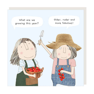 Rosie Made a Thing - Greeting Card - Growing